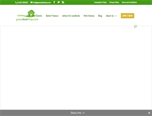 Tablet Screenshot of greendealshop.com